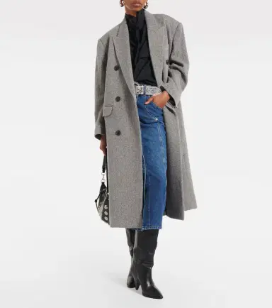 Marant Étoile Lexana wool-blend coat | Thumbnail 2
