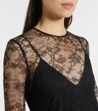 Max Mara Modane lace maxi dress | Thumbnail 3 Max Mara Modane lace maxi dress | Thumbnail 3