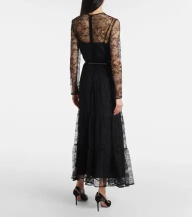Max Mara Modane lace maxi dress | Thumbnail 4 Max Mara Modane lace maxi dress | Thumbnail 4