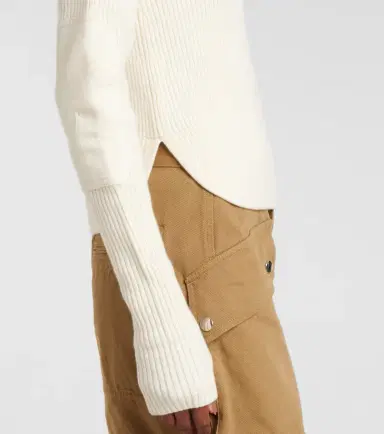 Marant Étoile Gabyne ribbed-knit wool-blend sweater | Thumbnail 4