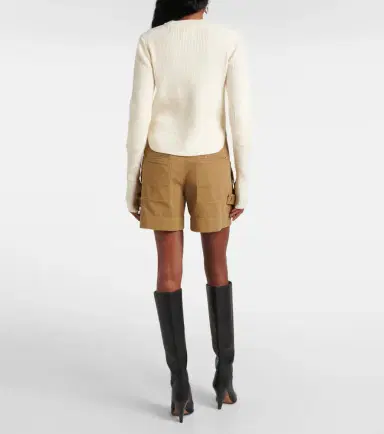 Marant Étoile Gabyne ribbed-knit wool-blend sweater | Thumbnail 6