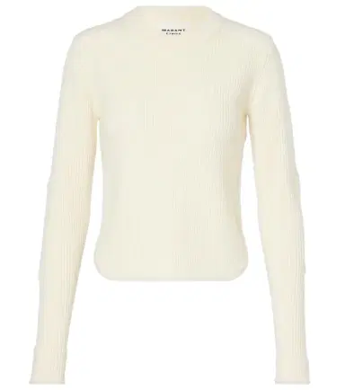Marant Étoile Gabyne ribbed-knit wool-blend sweater | Thumbnail 1