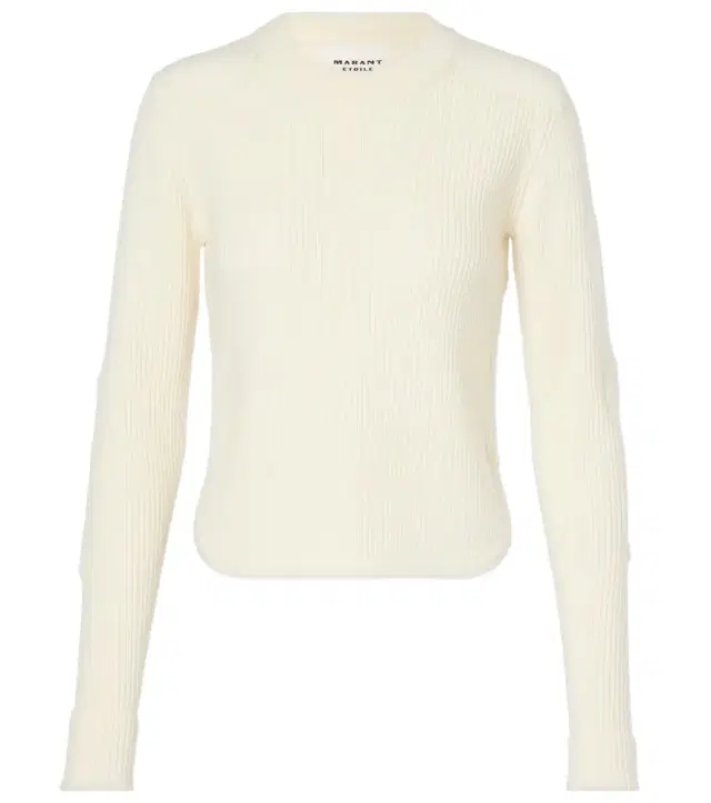Marant Etoile Gabyne ribbed-knit wool-blend sweater
