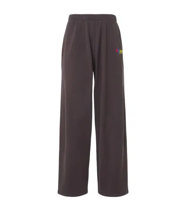 Printed cotton jersey sweatpants
