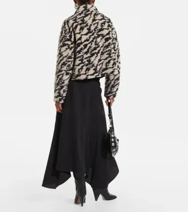Marant Étoile Ferida printed wool-blend jacket | Thumbnail 6