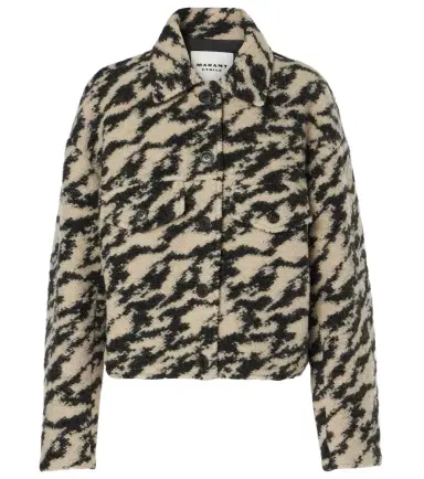 Marant Étoile Ferida printed wool-blend jacket | Thumbnail 1