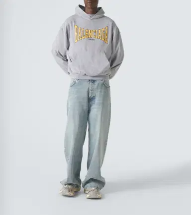 Balenciaga Cotton jersey hoodie | Thumbnail 2