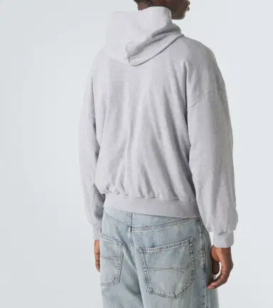 Balenciaga Cotton jersey hoodie | Thumbnail 4