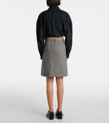 Sportmax Riga tweed midi skirt | Thumbnail 4