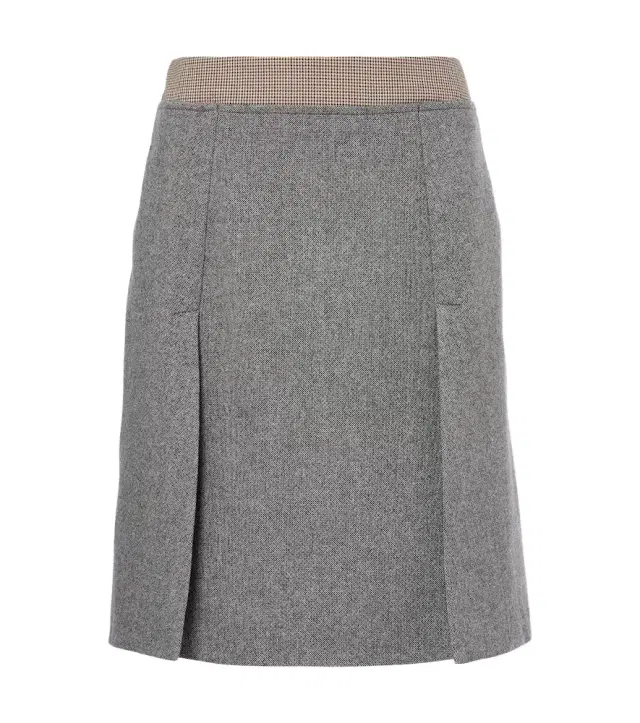 Sportmax Riga tweed midi skirt