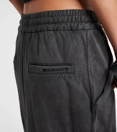 Marant Etoile Noreen cotton jersey midi skirt | Thumbnail 4