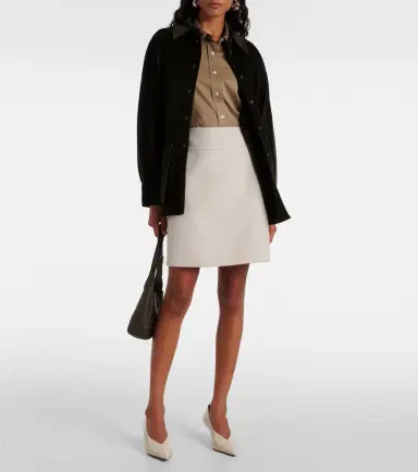 'S Max Mara Wool miniskirt | Thumbnail 4