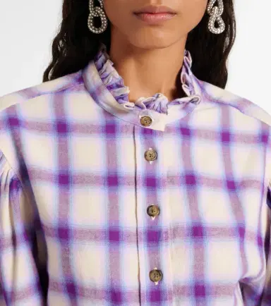 Marant Étoile Checked cotton shirt | Thumbnail 5