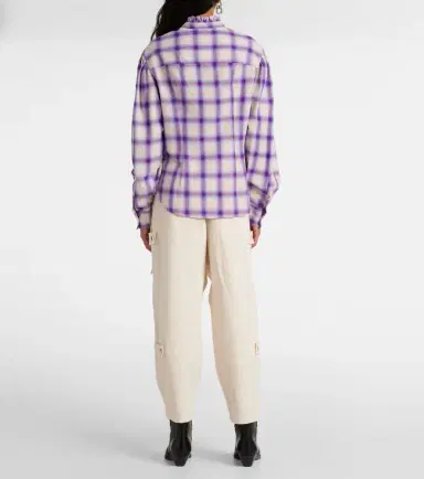 Marant Étoile Checked cotton shirt | Thumbnail 6