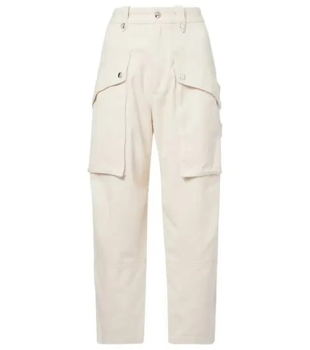 Marant Étoile Jannick low-rise cotton cargo pants