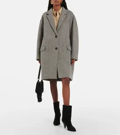 Marant Étoile Limizag wool-blend coat | Thumbnail 4