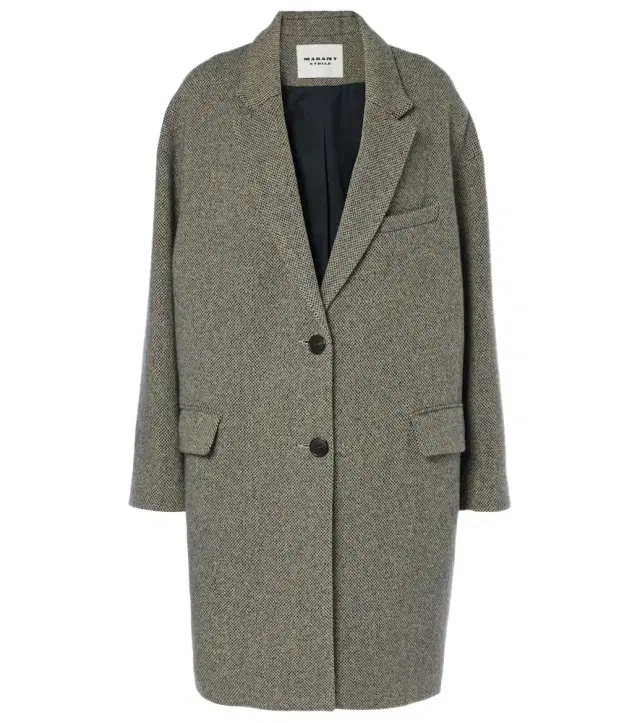 Limizag wool-blend coat