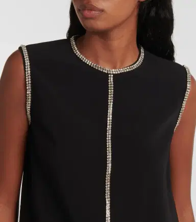 Sportmax Earry embellished cady minidress | Thumbnail 3