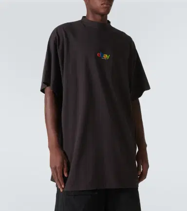 Balenciaga Printed oversized cotton T-shirt | Thumbnail 5