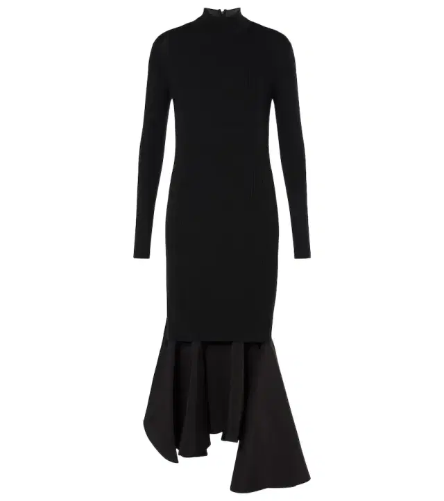 Bottega Veneta Ruffled midi dress