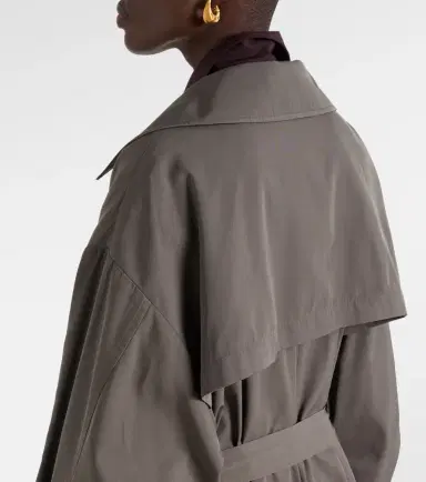 The Frankie Shop Mavis oversized trench coat | Thumbnail 4