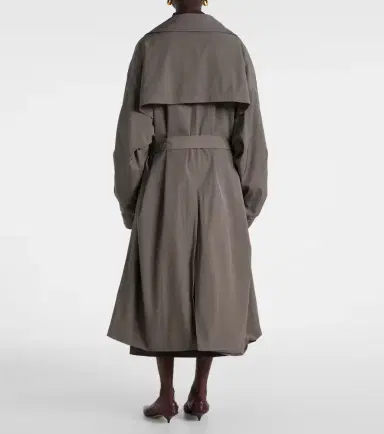 The Frankie Shop Mavis oversized trench coat | Thumbnail 6
