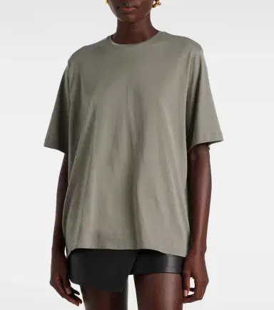 The Frankie Shop Harper cotton jersey T-shirt | Thumbnail 5