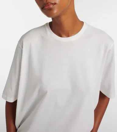 The Frankie Shop Harper cotton jersey T-shirt | Thumbnail 5