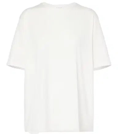 The Frankie Shop Harper cotton jersey T-shirt | Thumbnail 1