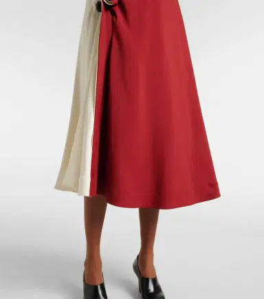 Bottega Veneta Intrecciato midi skirt | Thumbnail 4 Bottega Veneta Intrecciato midi skirt | Thumbnail 4