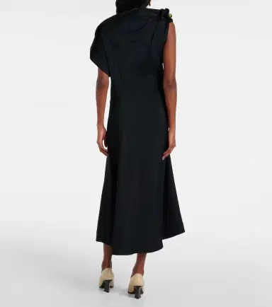 Bottega Veneta Gathered midi dress | Thumbnail 2