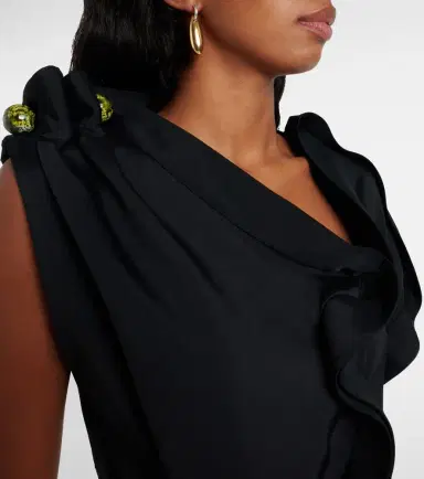 Bottega Veneta Gathered midi dress | Thumbnail 4
