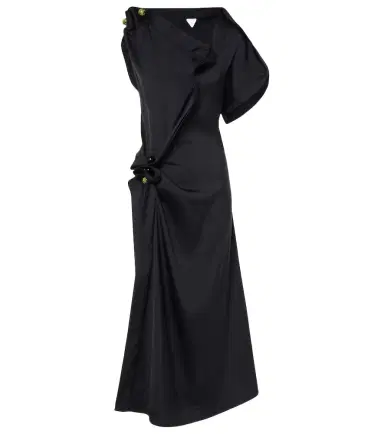 Bottega Veneta Gathered midi dress | Thumbnail 1