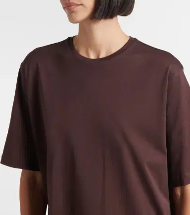 The Frankie Shop Harper cotton jersey T-shirt | Thumbnail 6