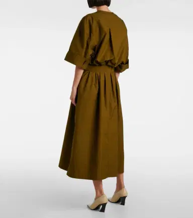 Bottega Veneta Cotton canvas shirt dress | Thumbnail 4 Bottega Veneta Cotton canvas shirt dress | Thumbnail 4