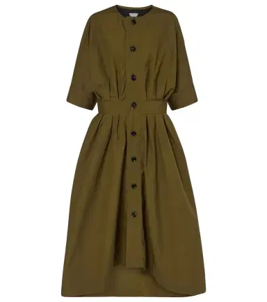 Bottega Veneta Cotton canvas shirt dress | Thumbnail 1 Bottega Veneta Cotton canvas shirt dress | Thumbnail 1