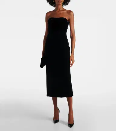 Sportmax Velvet bustier dress | Thumbnail 2