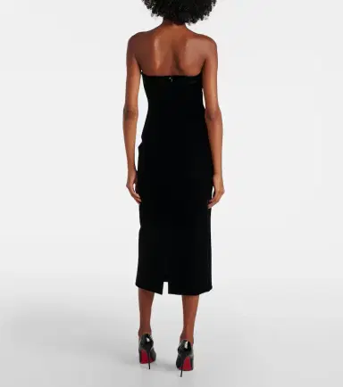 Sportmax Velvet bustier dress | Thumbnail 4