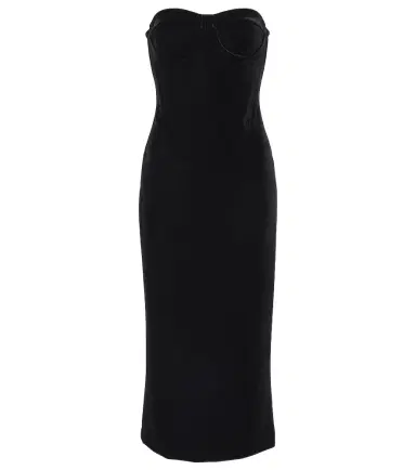 Sportmax Velvet bustier dress | Thumbnail 1