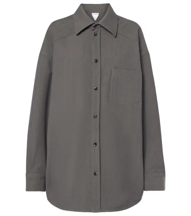 Bottega Veneta Oversized wool-blend shirt