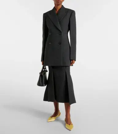 Prada Wool midi skirt | Thumbnail 4
