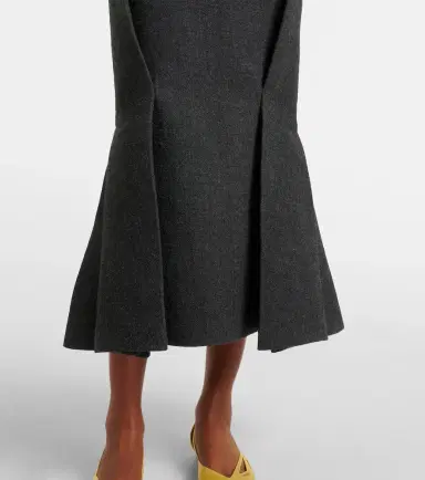 Prada Wool midi skirt | Thumbnail 5