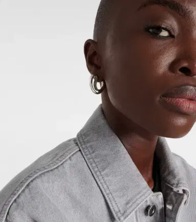 Bottega Veneta Drop Large sterling silver earrings | Thumbnail 6 Bottega Veneta Drop Large sterling silver earrings | Thumbnail 6