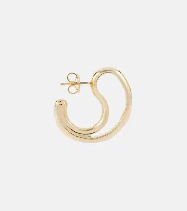 Bottega Veneta Drop 18kt gold-plated sterling silver earrings | Thumbnail 4 Bottega Veneta Drop 18kt gold-plated sterling silver earrings | Thumbnail 4