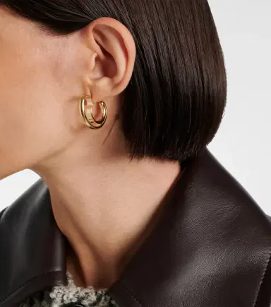 Bottega Veneta Drop 18kt gold-plated sterling silver earrings | Thumbnail 6 Bottega Veneta Drop 18kt gold-plated sterling silver earrings | Thumbnail 6