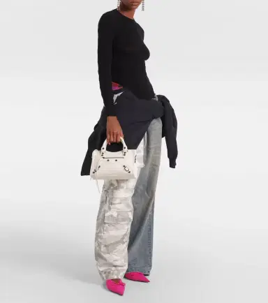 Balenciaga Le City Mini leather tote bag | Thumbnail 5