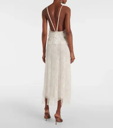 BLUMARINE Lace slip dress | Thumbnail 2