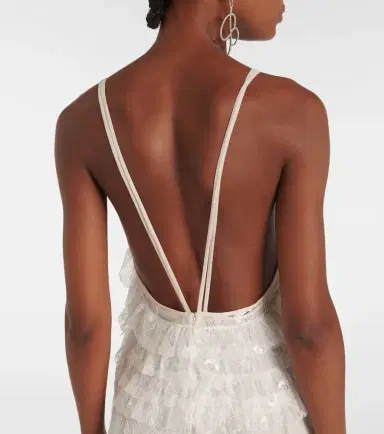 BLUMARINE Lace slip dress | Thumbnail 6