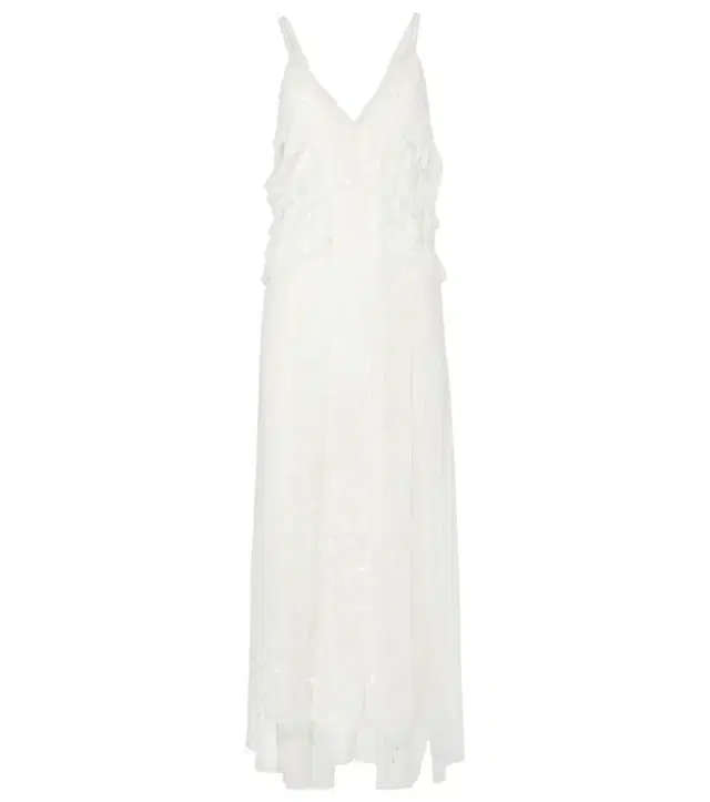 BLUMARINE Lace slip dress