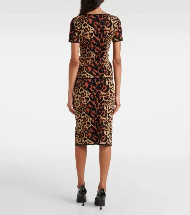 BLUMARINE Shoert leopard-print top | Thumbnail 4 BLUMARINE Shoert leopard-print top | Thumbnail 4